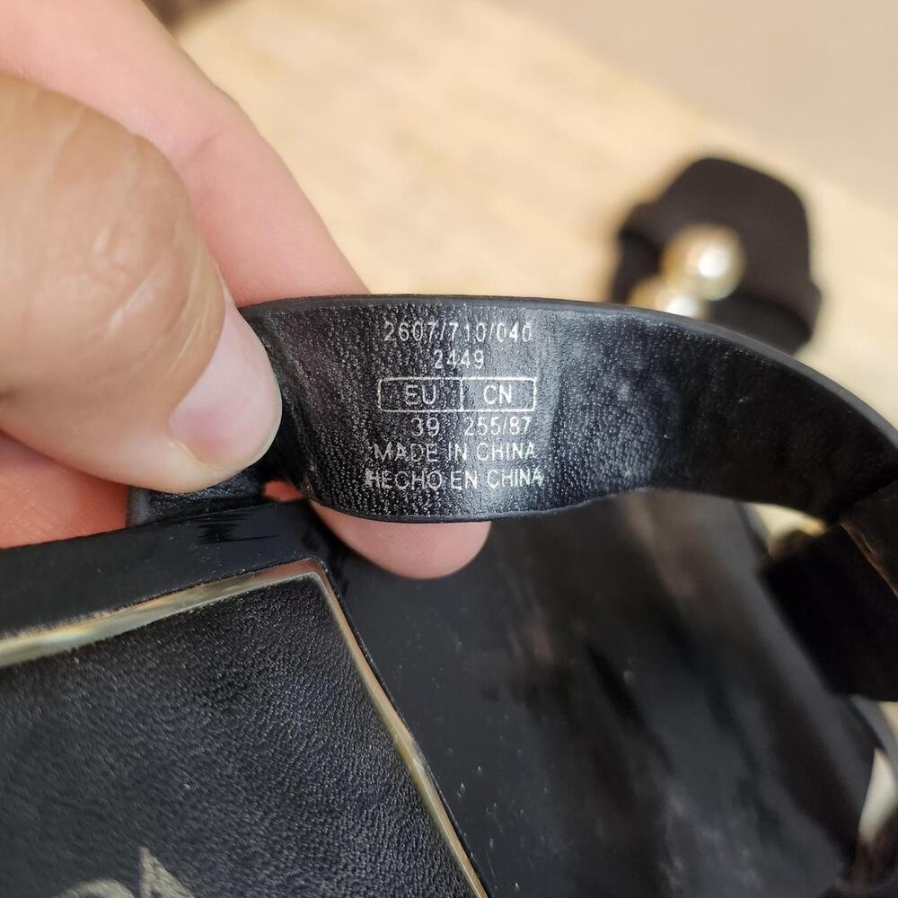 Zara faux pearl slide sandals - Picture 4 of 6